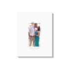 Simple Modern Photo Alternative Wedding Guest Book