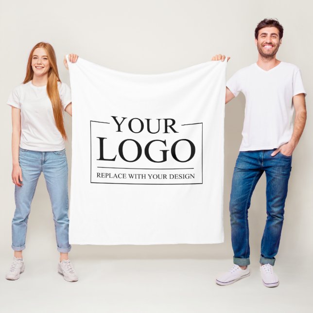 Simple Modern Photo Collage Create Your Own Gift Fleece Blanket (In Situ)