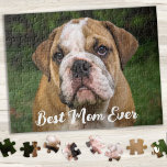 Simple Modern Photo Family Pets Kids Personalized Jigsaw Puzzle<br><div class="desc">Looking for a unique and personalized way to capture your precious memories with family, friends, and pets? Look no further than our modern and simple jigsaw puzzle featuring your favorite photos and portraits! Whether you're a dog lover or looking for a special remembrance keepsake of a loved one, our custom...</div>