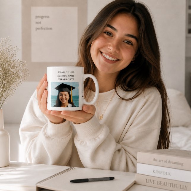Simple modern photo Graduate Coffee Mug (Creator Uploaded)