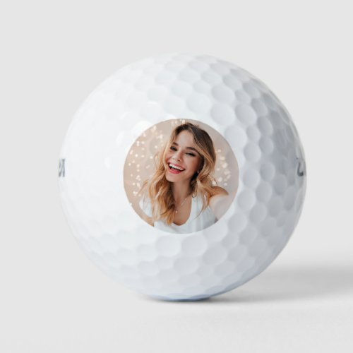 Simple Modern Photo Marker Golf Balls