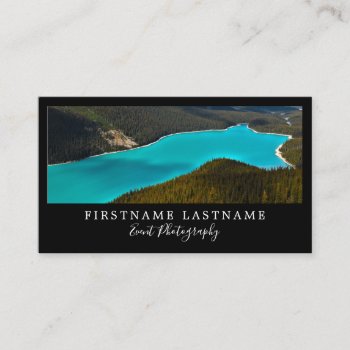 Simple & Modern Photographer Business Cards by rheasdesigns at Zazzle