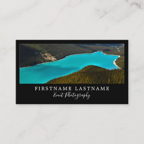 Simple  Modern Photographer Business Cards