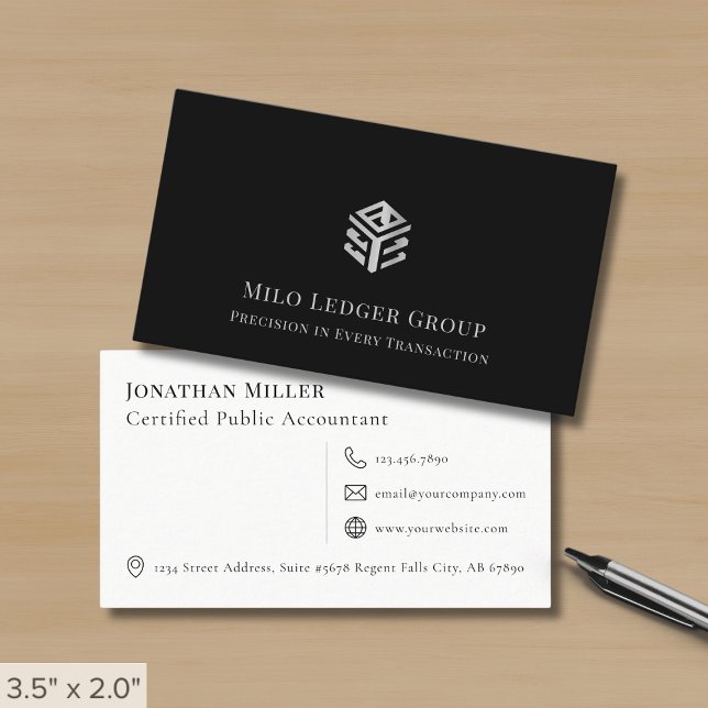 Simple Modern Professional Business Card (Creator Uploaded)