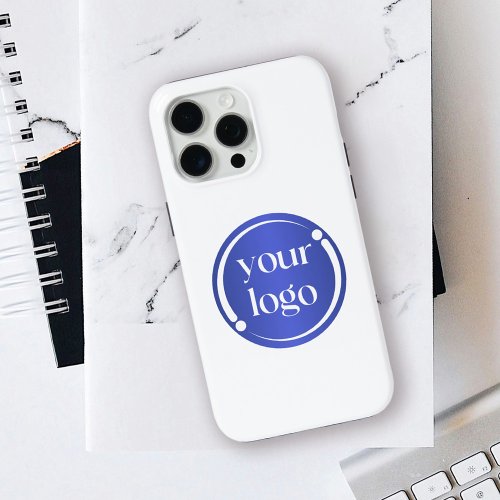 Simple Modern Professional Business Logo iPhone 15 Pro Max Case