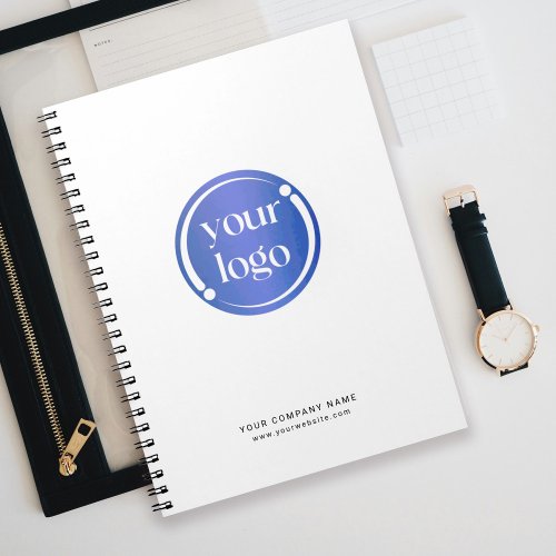 Simple Modern Professional Business Logo Notebook