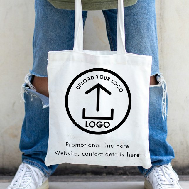 Simple Modern Professional Business Logo & Text Tote Bag (Simple Modern Professional Business Logo & Text Tote Bag)