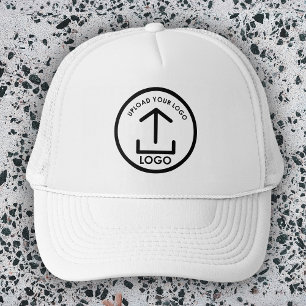 Simple Modern Professional Business Logo Trucker Hat