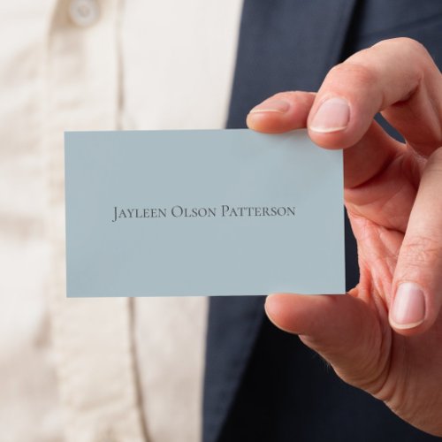Simple Modern Professional Calling Card