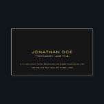 Simple Modern Professional Elegant Black Classy Business Card<br><div class="desc">Simple Modern Professional Elegant Black Classy Business Card. Perfect for Real Estate Agents,  Accountants,  Realtors,  Brokers,  Attorneys,  Lawyers,  Doctors,  Corporate Professionals,  Stylists,  Architects,  Engineers,  Directors,  Managers,  Consultants,  Designers,  Teachers,  Musicians,  all professions.</div>