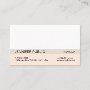 Simple Modern Professional Elegant Harmonic Colors Business Card