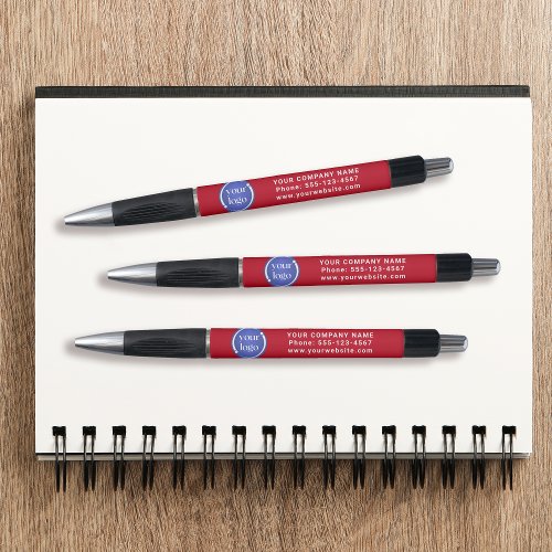 Simple Modern Professional Logo and Text Pen