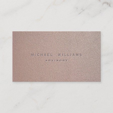 Simple Modern Professional Stone Business Card