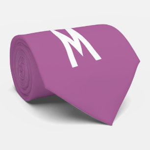 Simple Modern Radiant Orchid Neck Tie