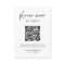 Simple Modern RSVP with QR Code