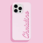 Simple Modern Script Name Monogram iPhone 15 Pro Max Case<br><div class="desc">Simple Modern Script Name Monogram Phone Case. Create your own personalized iPhone Case with custom name.</div>