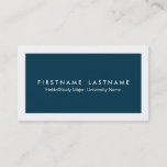 Simple Modern Student Business Cards at Zazzle