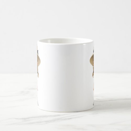 Simple Modern  Stylish Girl Coffee Mug