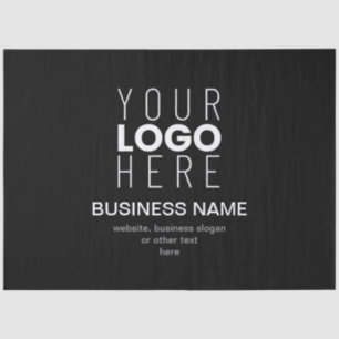 Simple Modern Template for Your Business Logo Tissue Paper