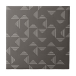 Simple, modern, trendy geometric graphic pattern ceramic tile