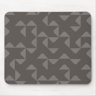 Simple, modern, trendy geometric graphic pattern mouse pad