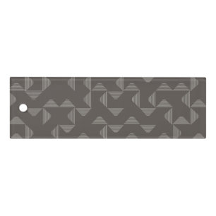 Simple, modern, trendy geometric graphic pattern ruler