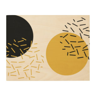 Simple, modern, trendy urban geometric graphic art