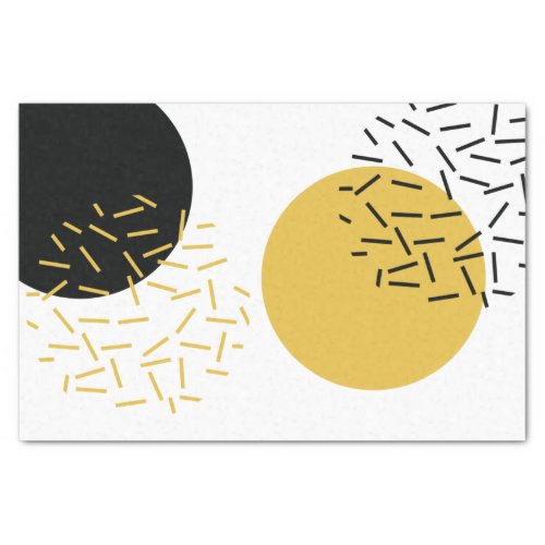 Simple modern trendy urban geometric graphic art tissue paper