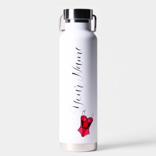  Simple Modern Tumbler with Your Name  Water Bottle