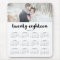 Simple Modern Typography 2018 Photo Calendar