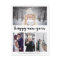 Simple Modern Typography Happy New Year with Photo