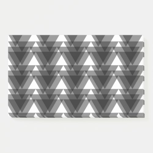 Simple modern urban bold transparent triangles post_it notes