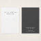 Simple Modern White Earring Display Card