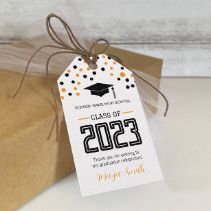 Congrats Grad Gift Tags, Graduation Gift, Bag Tags, Graduation