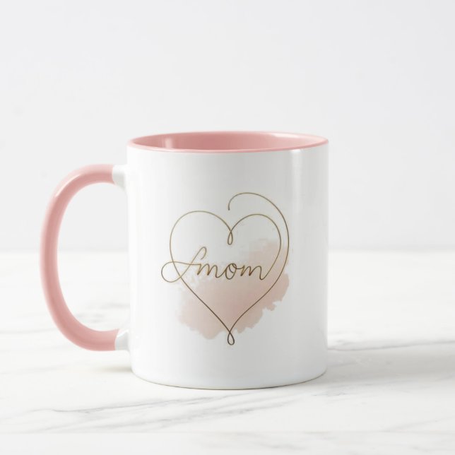 simple mom gift mug (Left)