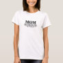 Simple Mom I love You With Flowers T-Shirt