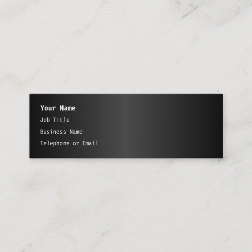 Simple Monochrome Design Business Card Templates