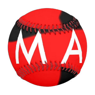 Simple monogram add your name letter man minimal t baseball