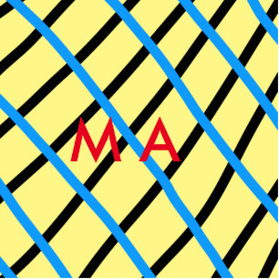 Simple monogram add your name letter man minimal t cutout