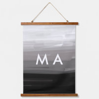 Simple monogram add your name letter man minimal t