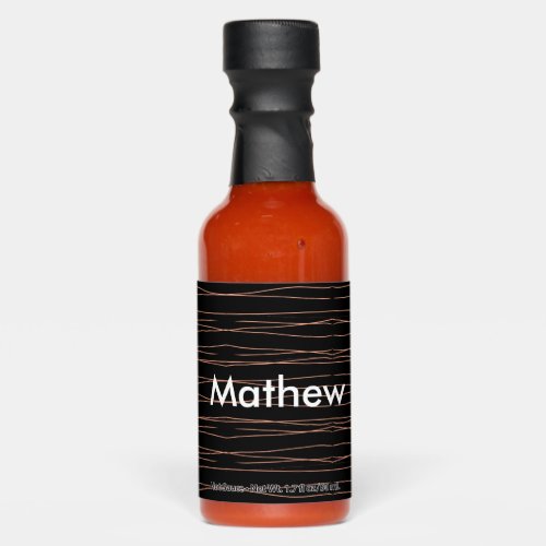 Simple monogram add your name letter man minimal t hot sauces