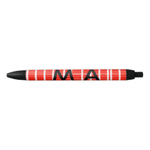 Simple monogram add your name letter man minimal t pen