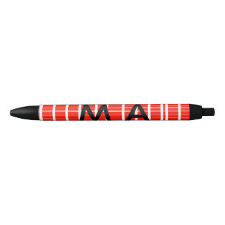 Simple monogram add your name letter man minimal t pen