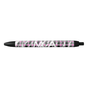Simple monogram add your name letter man minimal t pen
