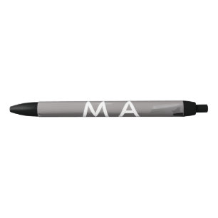 Simple monogram add your name letter man minimal t pen