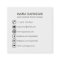 Simple Monogram Black and White Social Media