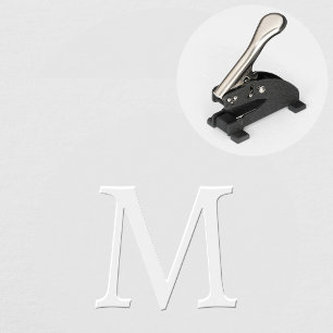 Simple Monogram Initial Embosser