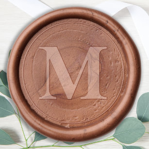 Simple Monogram Personalized Modern All Occasion  Wax Seal Stamp