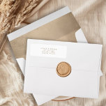 Simple Monogram Wedding Initials  Wax Seal Stamp<br><div class="desc">This elegant wax seal stamp is the perfect finishing touch for your wedding envelopes, featuring the couple's initials beautifully intertwined with a calligraphy-style ampersand. The timeless design adds a sense of luxury and sophistication to your wedding stationery, making each invitation feel personal and unique. Ideal for sealing wedding invitations, thank...</div>