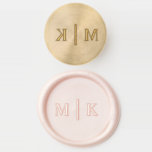 Simple Monogram Wedding Wax Seal Wax Seal Stamp<br><div class="desc">Introducing our Simple Monogram Wedding Wax Seal Stamper, a perfect way to add a touch of elegance and personalization to your wedding stationery. This exquisite wax seal stamper allows you to create a lasting impression with its beautifully designed monogram. Whether you're going for a vintage-inspired, rustic, or modern wedding theme,...</div>